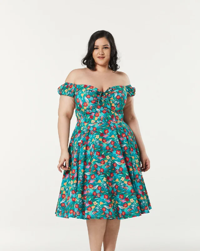 Preston Dress | Turquoise