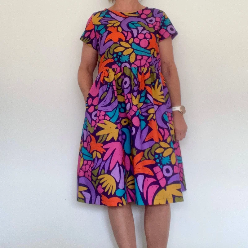 Zoe Dress - Forest Flight