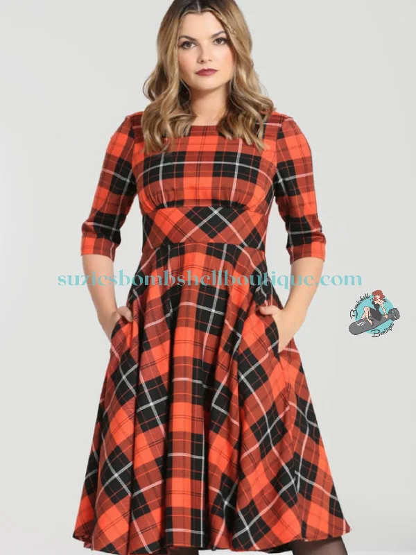 Hell Bunny Clementine 50s Swing Dress
