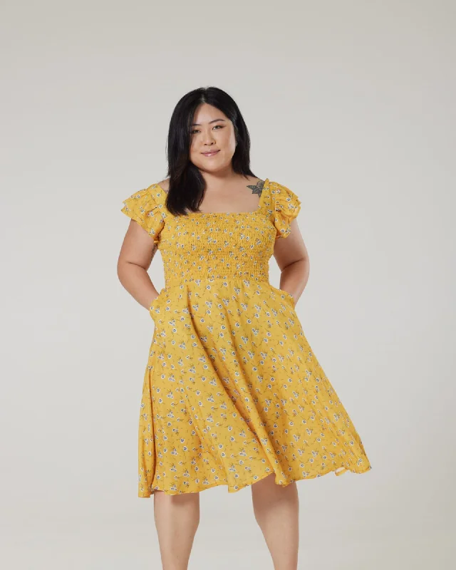 Bree Dress | Yellow