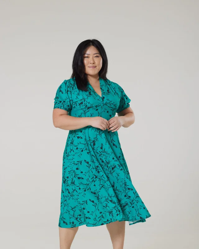 Rossel Dress | Turquoise