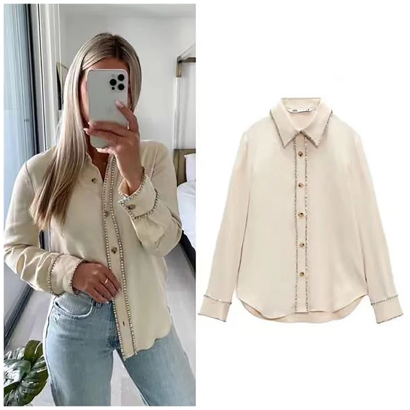 Freya Luxury Blouse Double-Layered Blouse