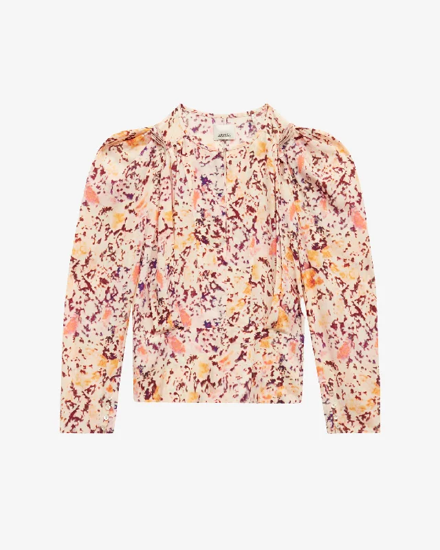Zarga blouse Elegant Silk Blouse