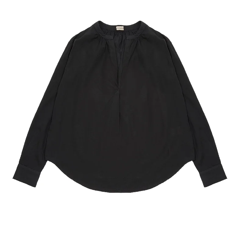 Massimo Alba Women's Yvonne Blouse in Nero Levato Smart Business Blouse