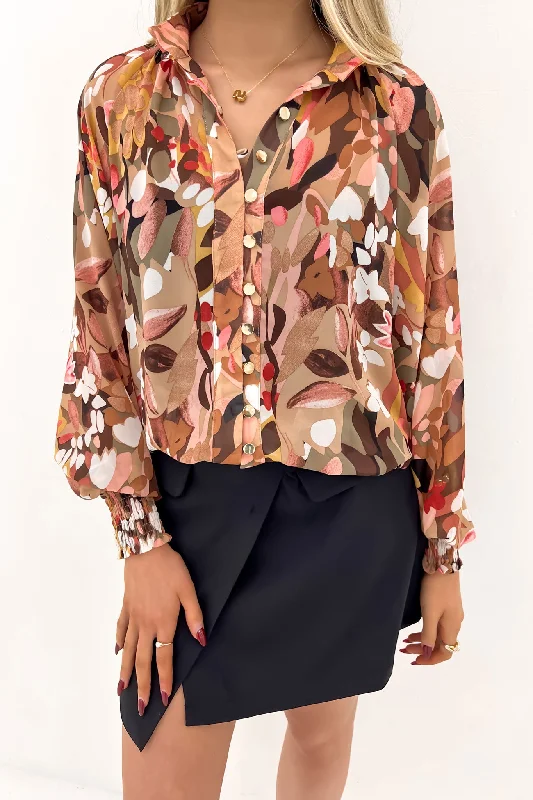 Reed Blouse Joslyn High Neck Blouse