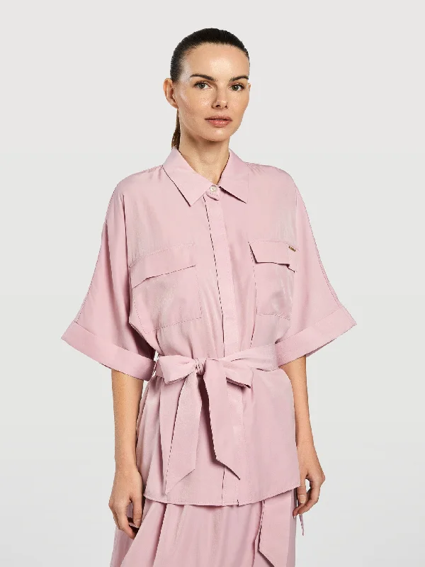 Short Sleeve Blouse Boho Printed Blouse