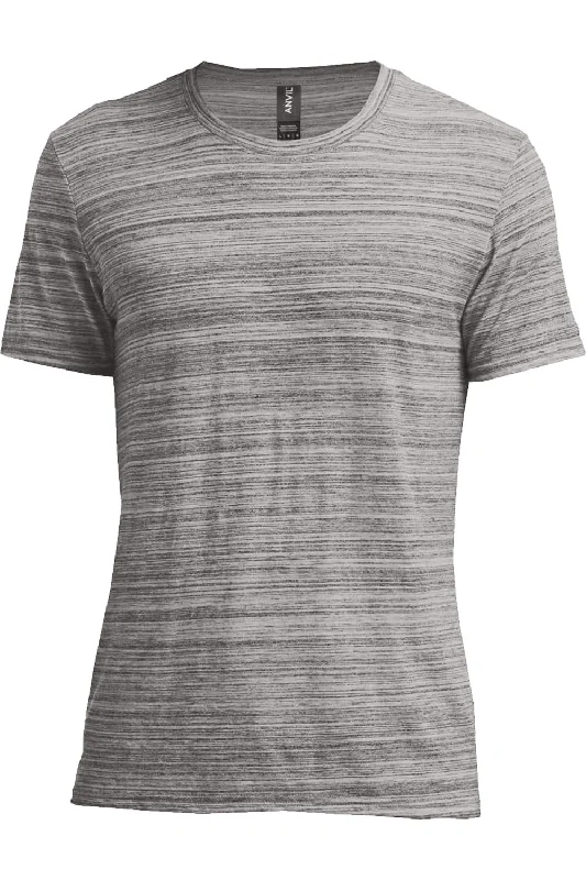 Anvil Women´s Streak T-Shirt Mesh Blend Leather Blend Suede Blend