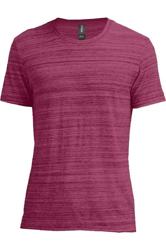 Anvil Women´s Streak T-Shirt Notch Collar Peter Pan Collar Cowl Neck