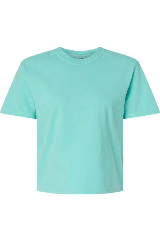 Comfort Colors Women´s Heavyweight Boxy T-Shirt Mesh Canvas Denim