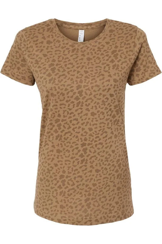 LAT Women´s Fine Jersey Tee Collared T-Shirt Boat Neck A-Line