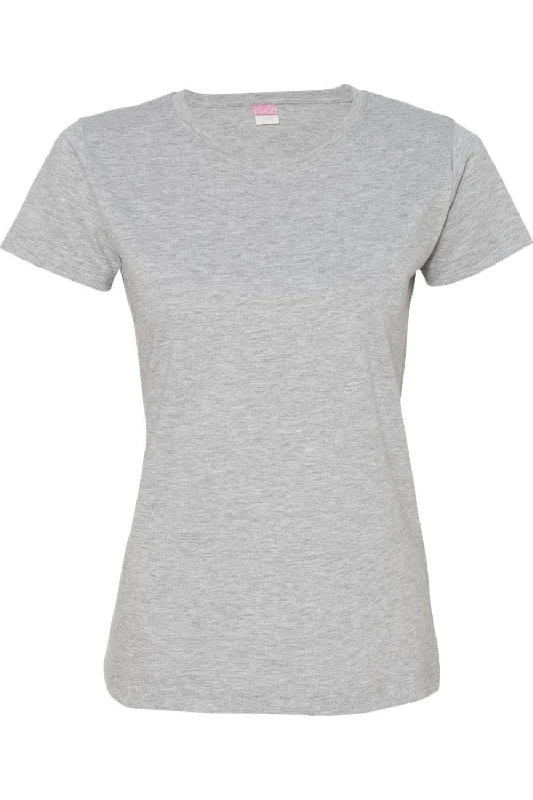 LAT Women´s Fine Jersey Tee Cashmere Blend Cotton Blend Poly Blend