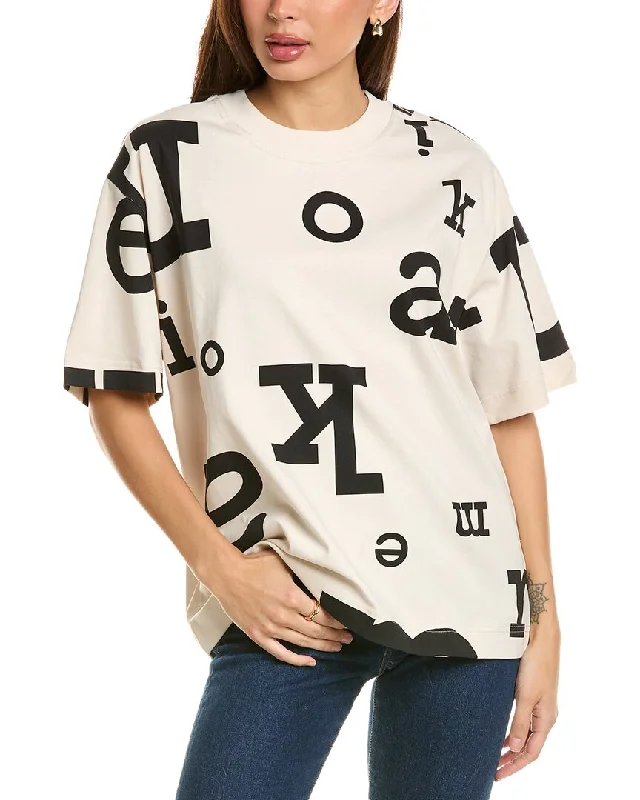 Marimekko Leiot Marimerkki T-Shirt Fleece Nylon Spandex
