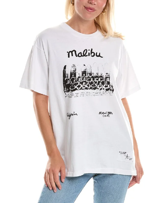 Michael Stars Malibu Original T-Shirt Rayon Fabric Velvet Fabric Corduroy Fabric