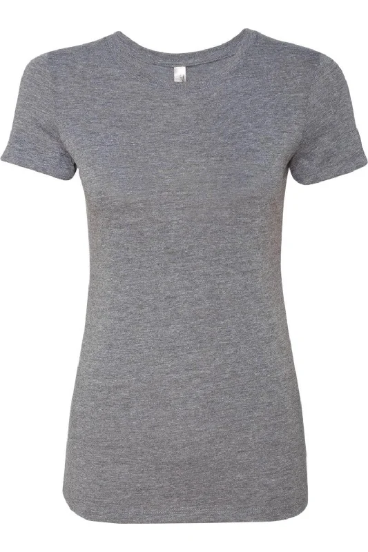 Next Level Womens Triblend T-Shirt Chenille Blend Fleece Blend Nylon Blend