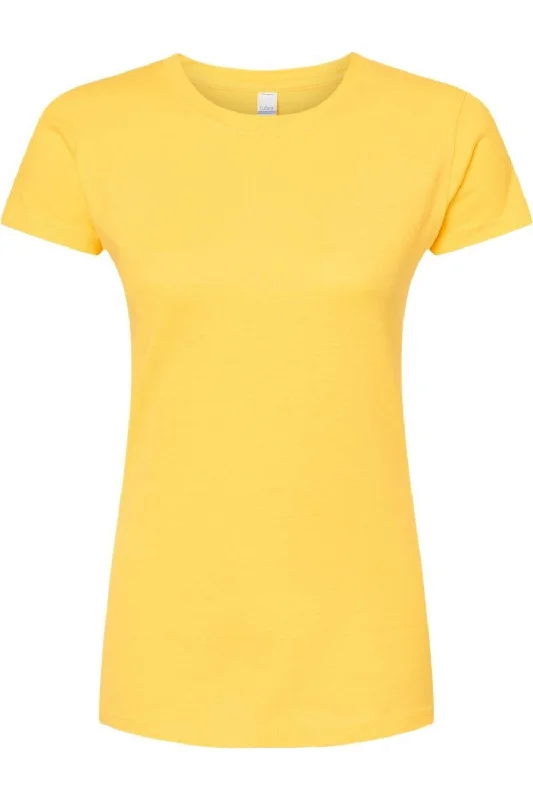 Tultex Women´s Slim Fit Fine Jersey T-Shirt Anti-Pilling Machine Wash Handmade