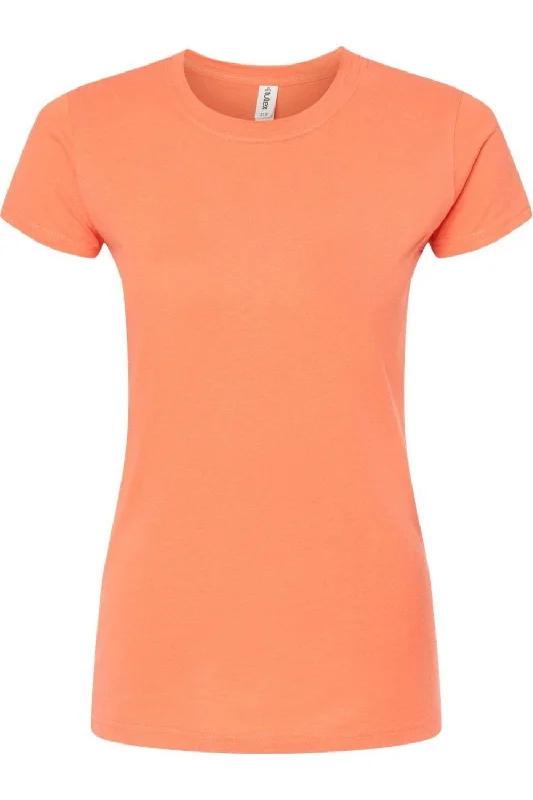 Tultex Women´s Slim Fit Fine Jersey T-Shirt Terry Blend Velvet Blend Canvas Blend