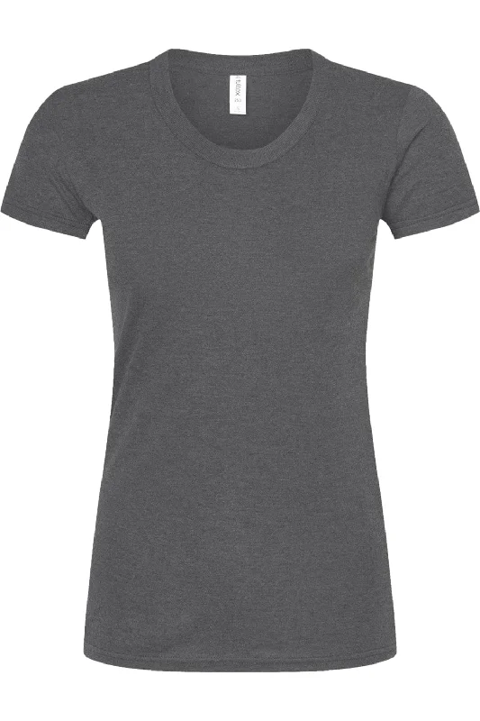 Tultex Women´s Slim Fit Tri-Blend T-Shirt Spandex Blend Rayon Blend Denim Blend