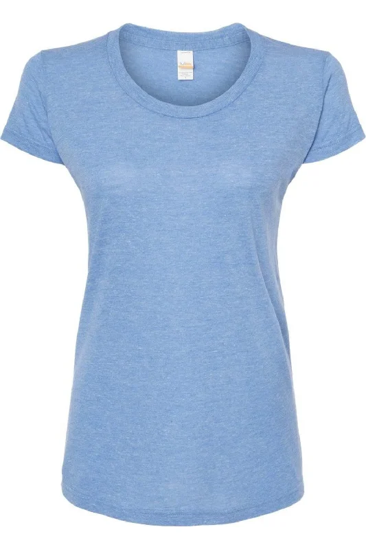 Tultex Women´s Slim Fit Tri-Blend T-Shirt Terry Blend Velvet Blend Canvas Blend