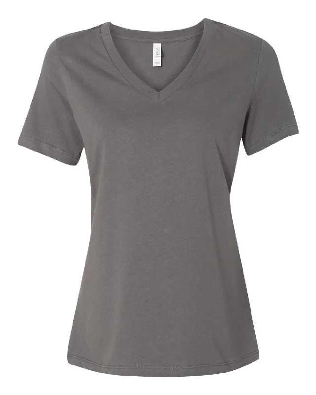 Women’s Relaxed Jersey V-Neck Tee Satin Fabric Silk Fabric Chiffon Fabric