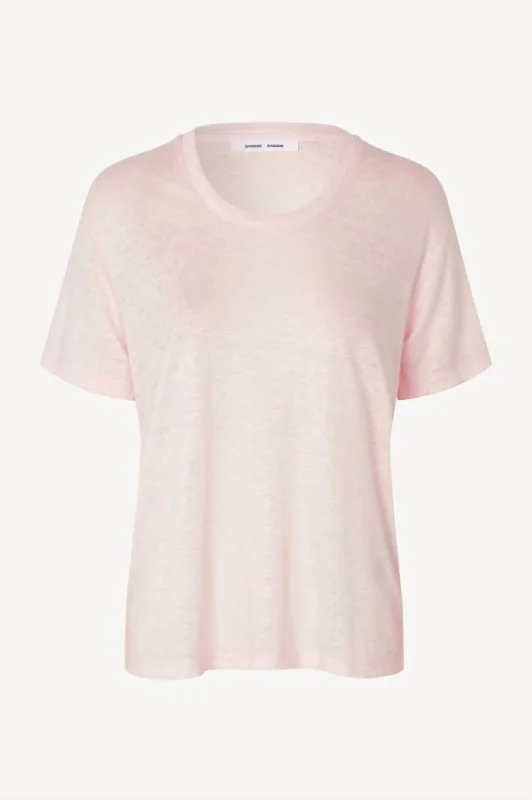Women's Sakayla Tee In Carinaria Seamless Knitted Crochet