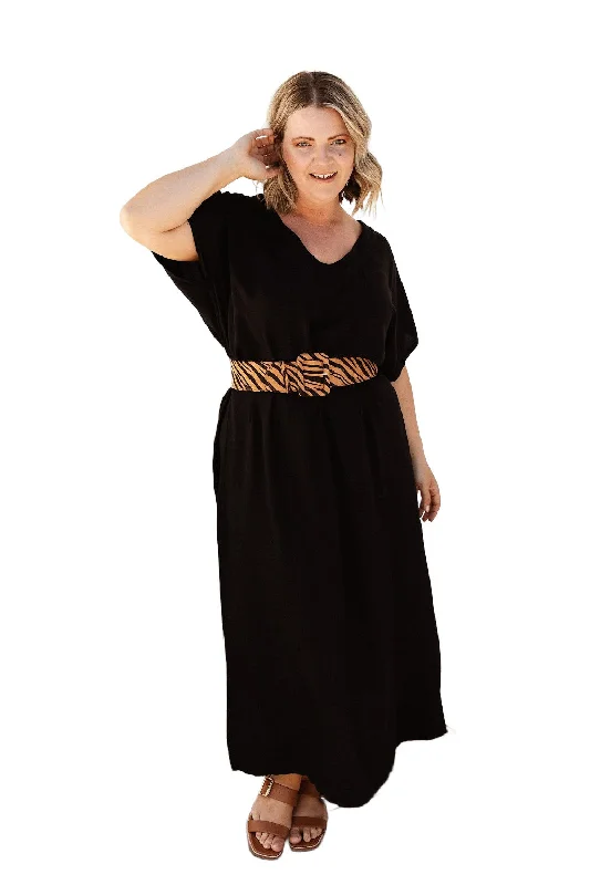 Black Maxi Dress Classic Strapless Maxi Dress