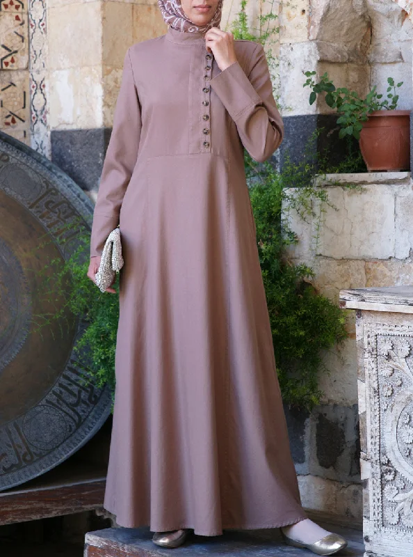 Isra Maxi Dress Trendy Button Front Maxi Dress