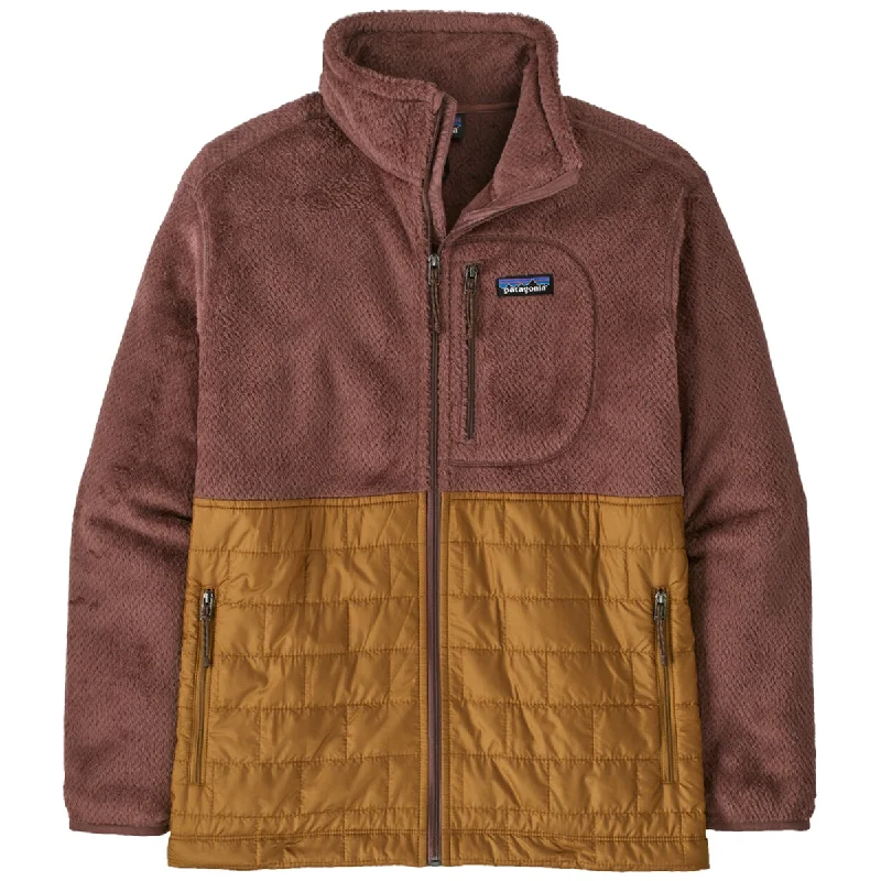 Patagonia Women's Dulse Mauve Re-Tool Hybrid Jacket Denim Jacket Leather Jacket Suede Jacket