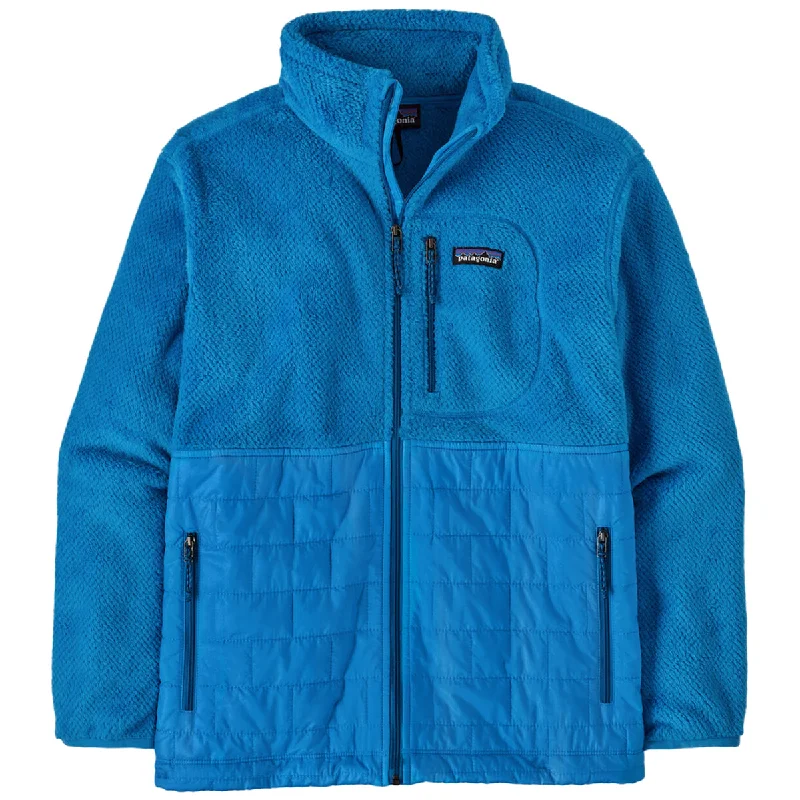 Patagonia Women's Vessel Blue Re-Tool Hybrid Jacket Insulated Jacket Fitted Jacket Loose Jacket