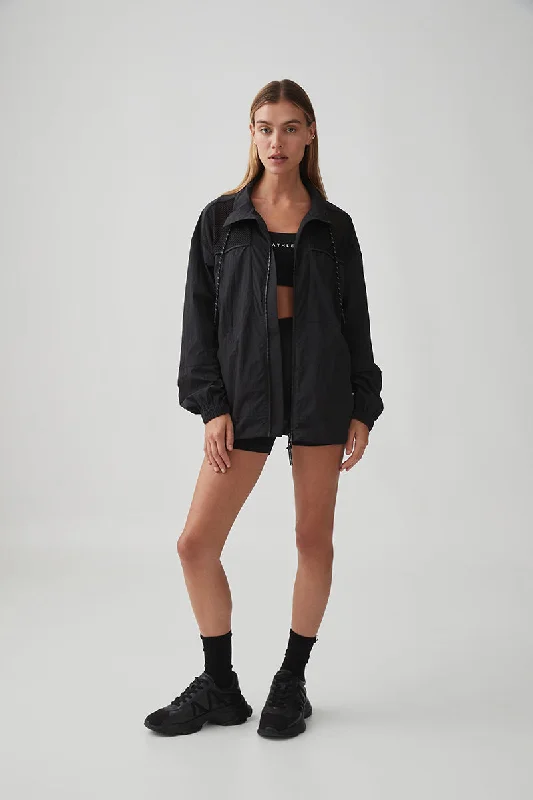 Contrast Panelled Jacket 706 Front Pockets Side Pockets Patch Pockets