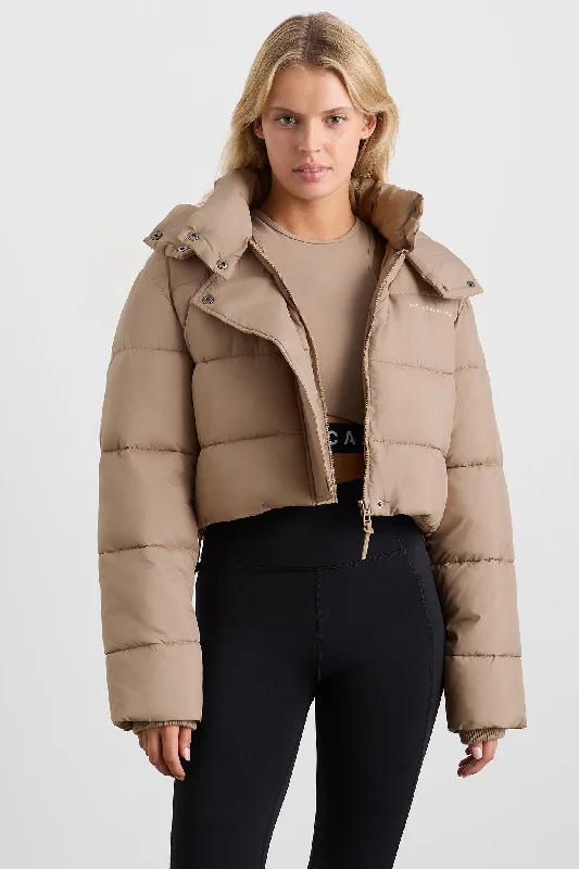 Cropped Hooded Puffer Jacket 764 V-Neck Jacket Boat Neck Jacket Square Neck Jacket