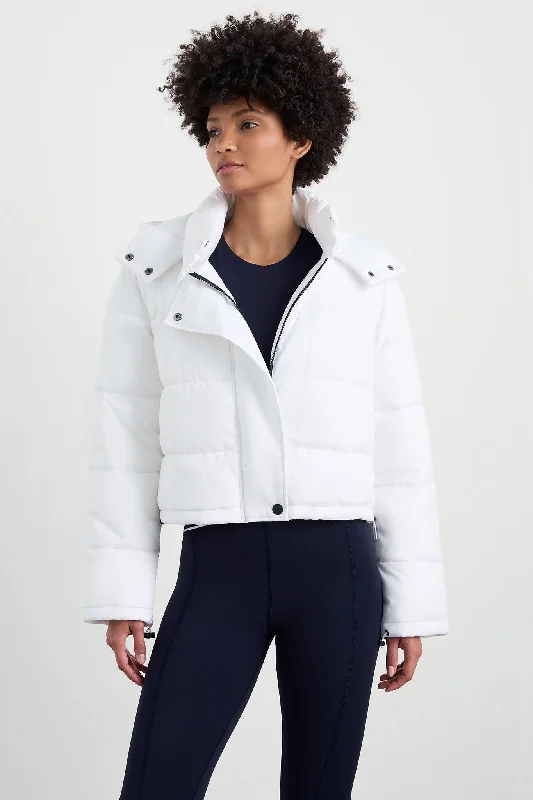 Hooded Puffer Jacket 711 Anorak Shell Jacket Lightweight Jacket