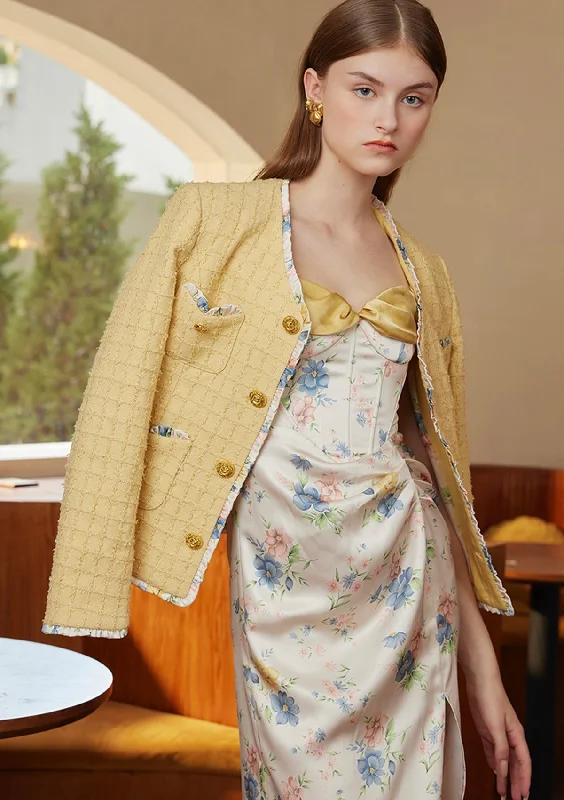 Miss Kim Jacket Print Jacket Jacquard Jacket Embroidered Jacket