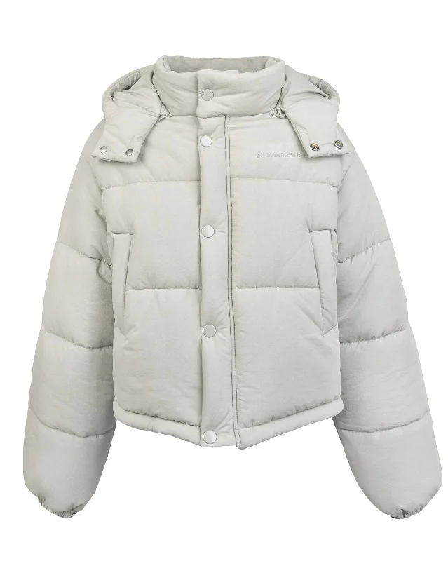 Puff Jacket - Moon Nylon Fabric Polyester Fabric Spandex Fabric