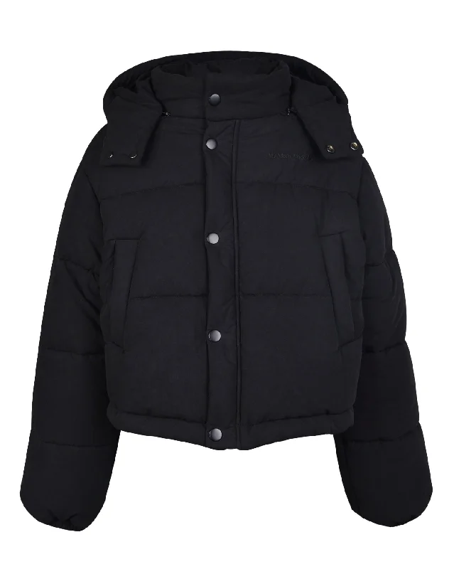 Puff Jacket - Obsidian Cotton Jacket Linen Jacket Terry Jacket