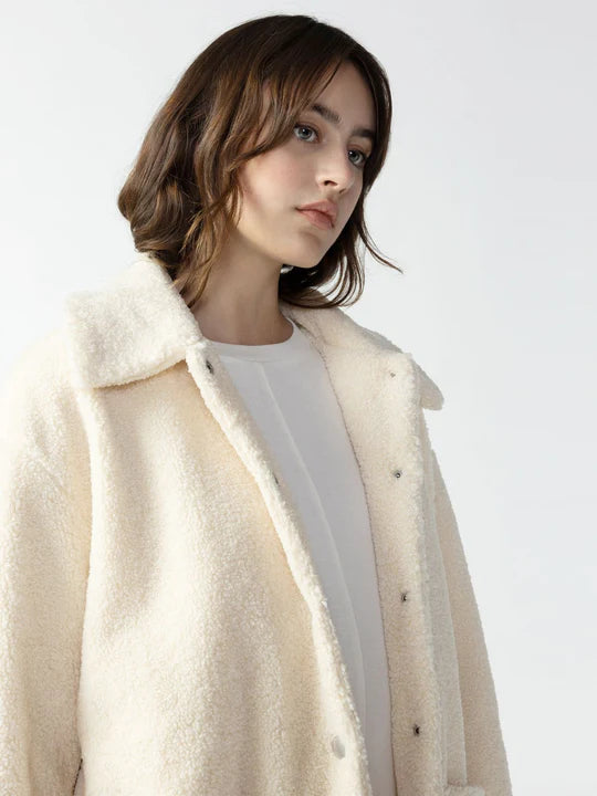 Retreat Sherpa Jacket Print Jacket Jacquard Jacket Embroidered Jacket