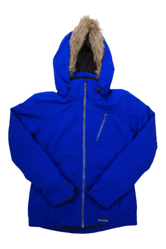 Spyder Womens Skyline Jacket Notch Collar Jacket Peter Pan Collar Jacket Cowl Neck Jacket
