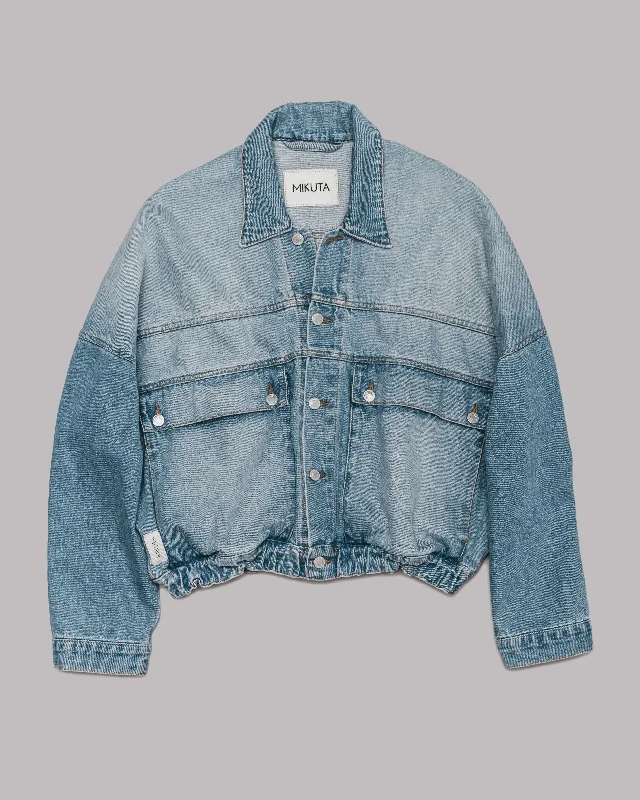 The Blue Denim Jacket Bomber Jacket Anorak Windbreaker