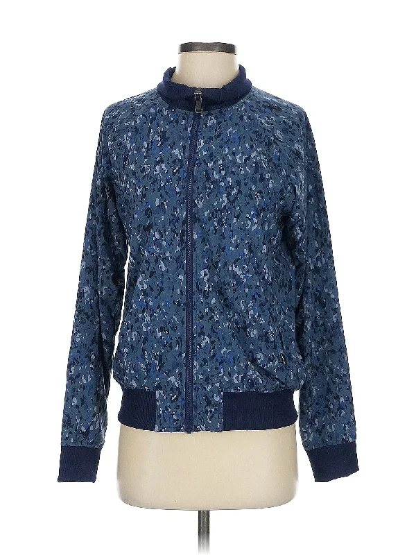 Track Jacket Front Pockets Side Pockets Patch Pockets