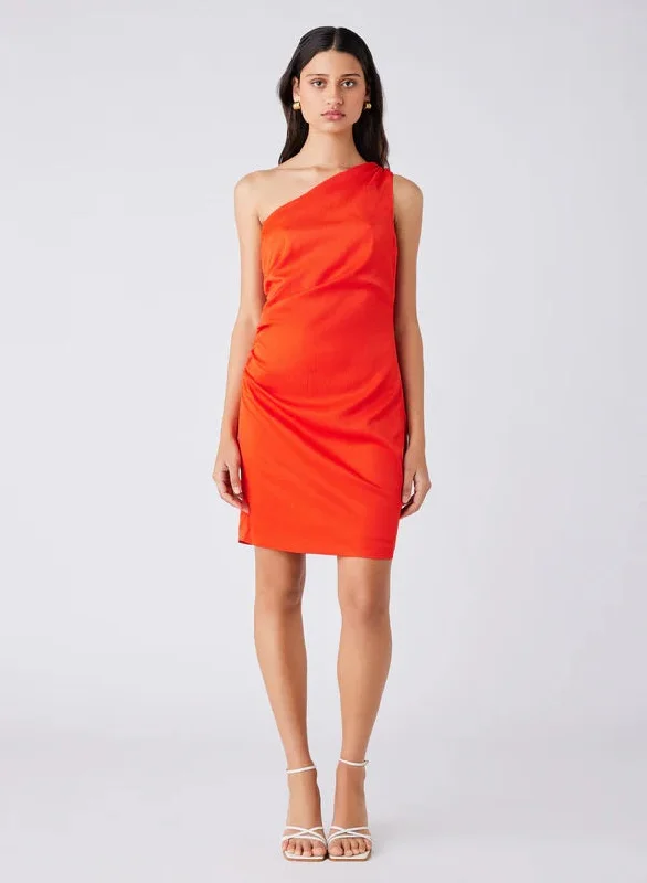 Esmaee Trinity Mini Dress Fashionable Mini Dress with Slits
