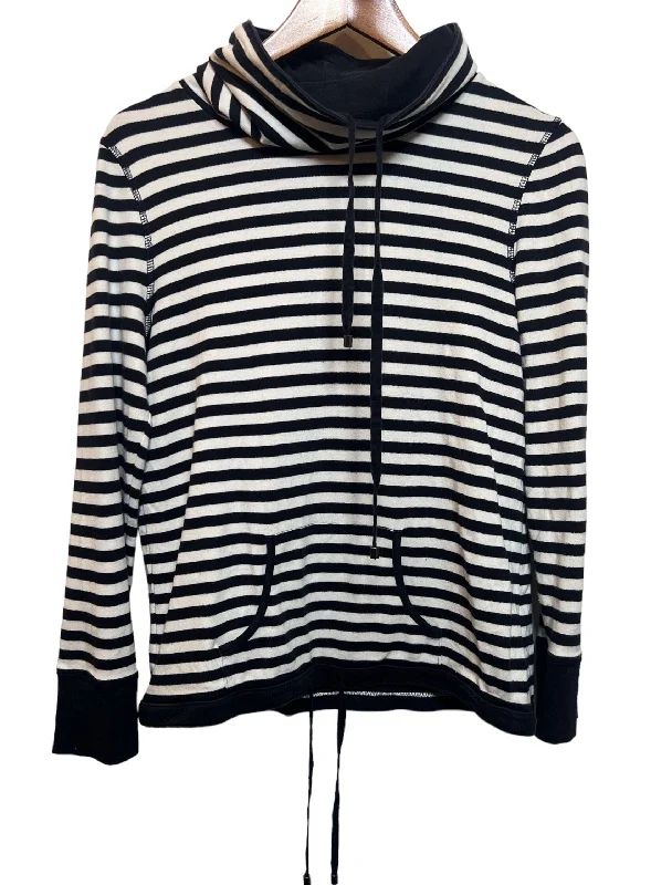 Gerry Weber Women's Striped Snood Jumper (Size L) Hooded Caped Shawl Collar
