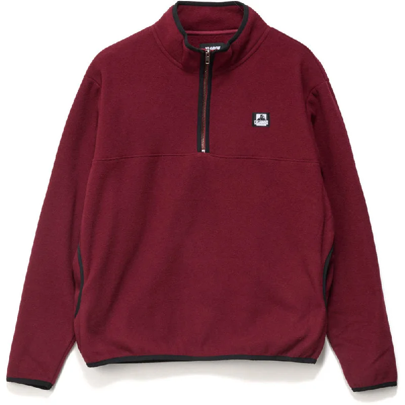 Half Zip Crew Jumper Tailored Straight A-Line