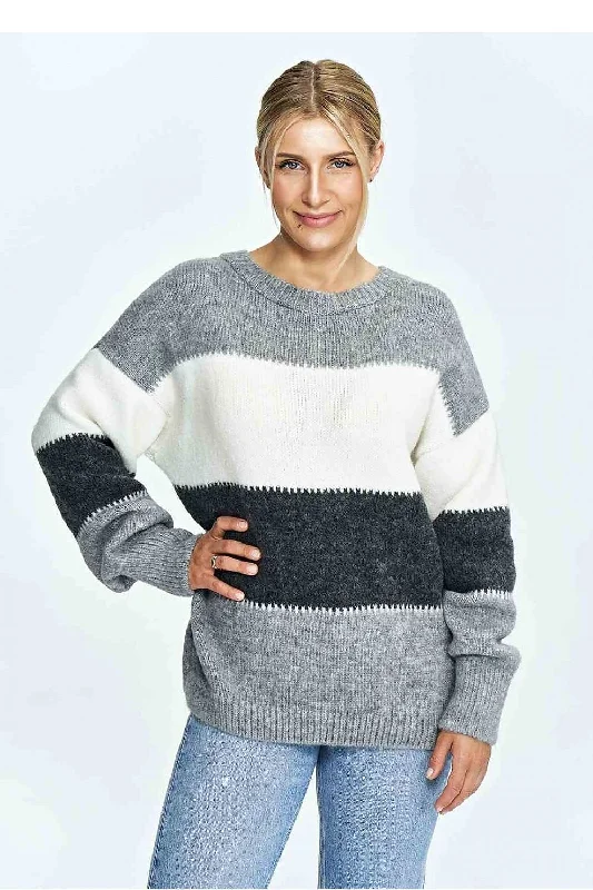 Jumper Figl Notch Collar Peter Pan Collar Cowl Neck