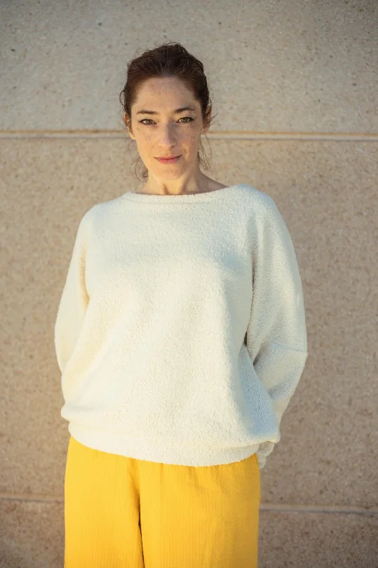 Jumper Isa - Cloudy Fleece Stylish Fashionable Trendy