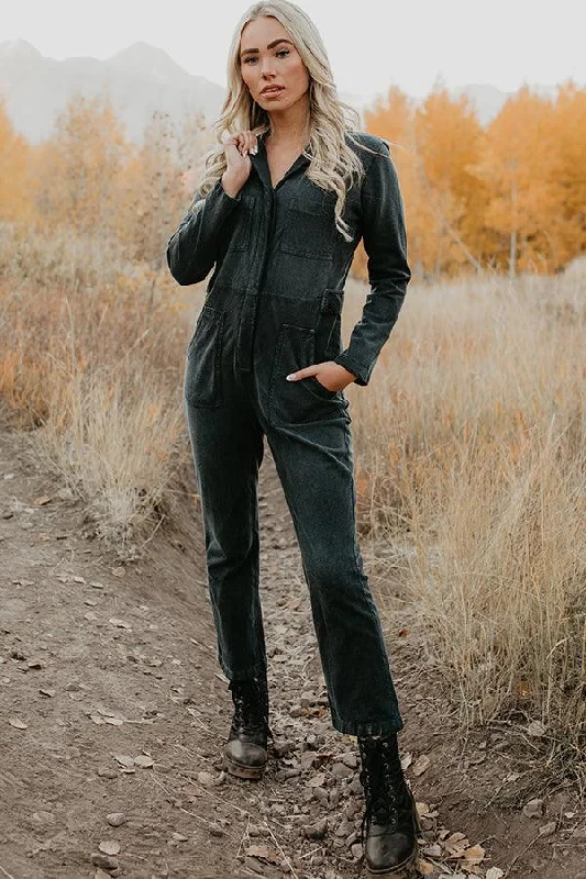 Navy Sophia Jumper Collared Crew Neck Turtle Neck
