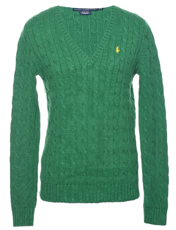 Ralph Lauren Jumper - M Nylon Fabric Polyester Fabric Spandex Fabric