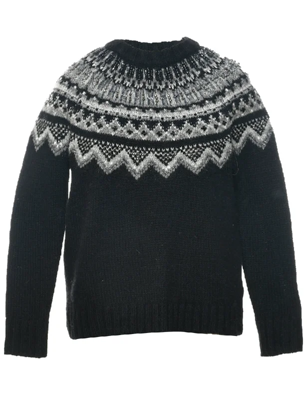 Ralph Lauren Jumper - S Spandex Blend Rayon Blend Denim Blend