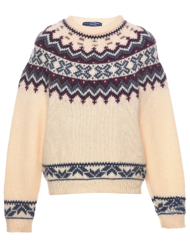 Woolrich Nordic Jumper - L Layered Multi-layer Single Layer
