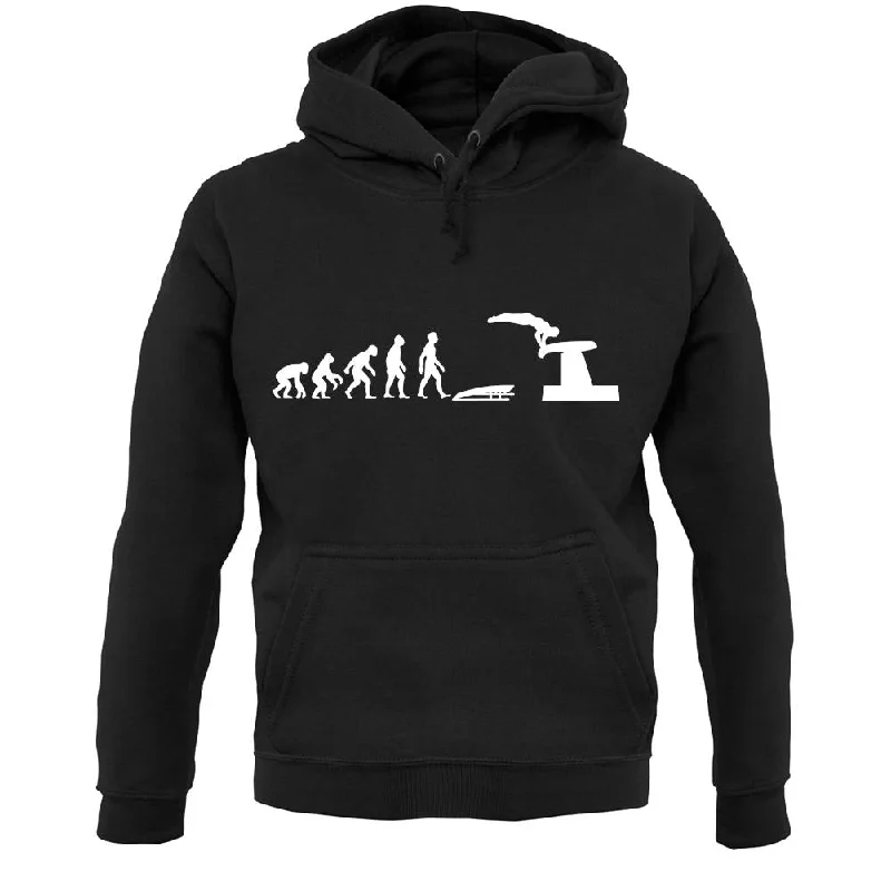 Evolution Of Man Vault Unisex Hoodie Hoodie with Back Slit Movement Comfort