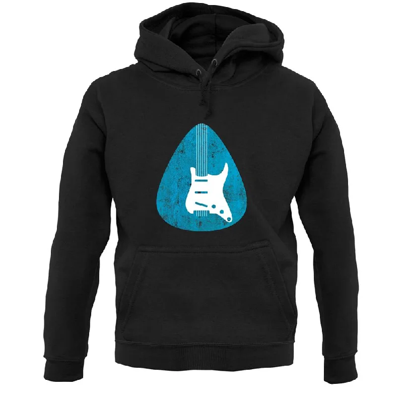 Guitar Pick Scratch Plate Unisex Hoodie Hoodie with Batwing Sleeves Loose Dramatic