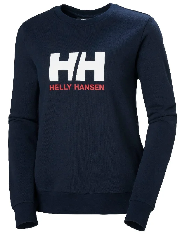 Helly Hansen Womens Logo Crew Sweatshirt 2.0 Hoodie with Tie-Dye Psychedelic Retro